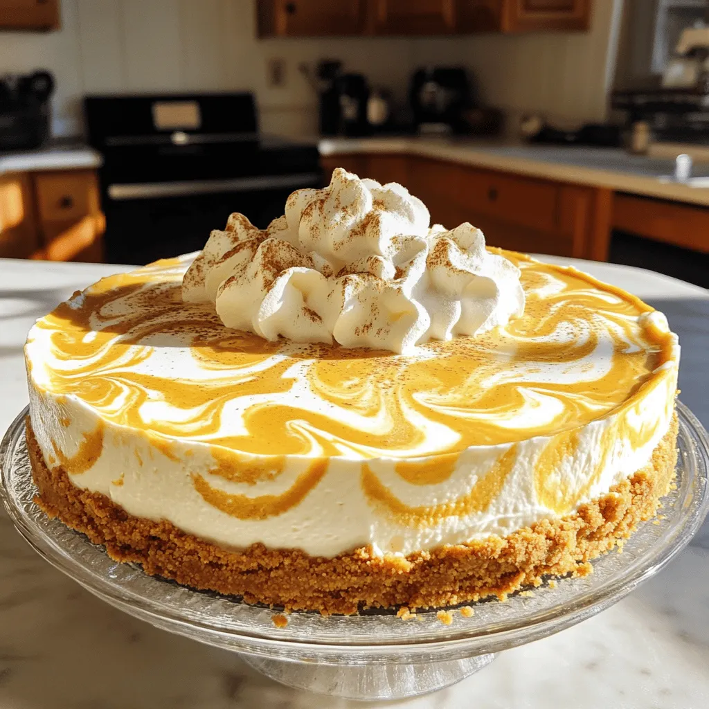No-Bake Pumpkin Spice Latte Cheesecake Delight