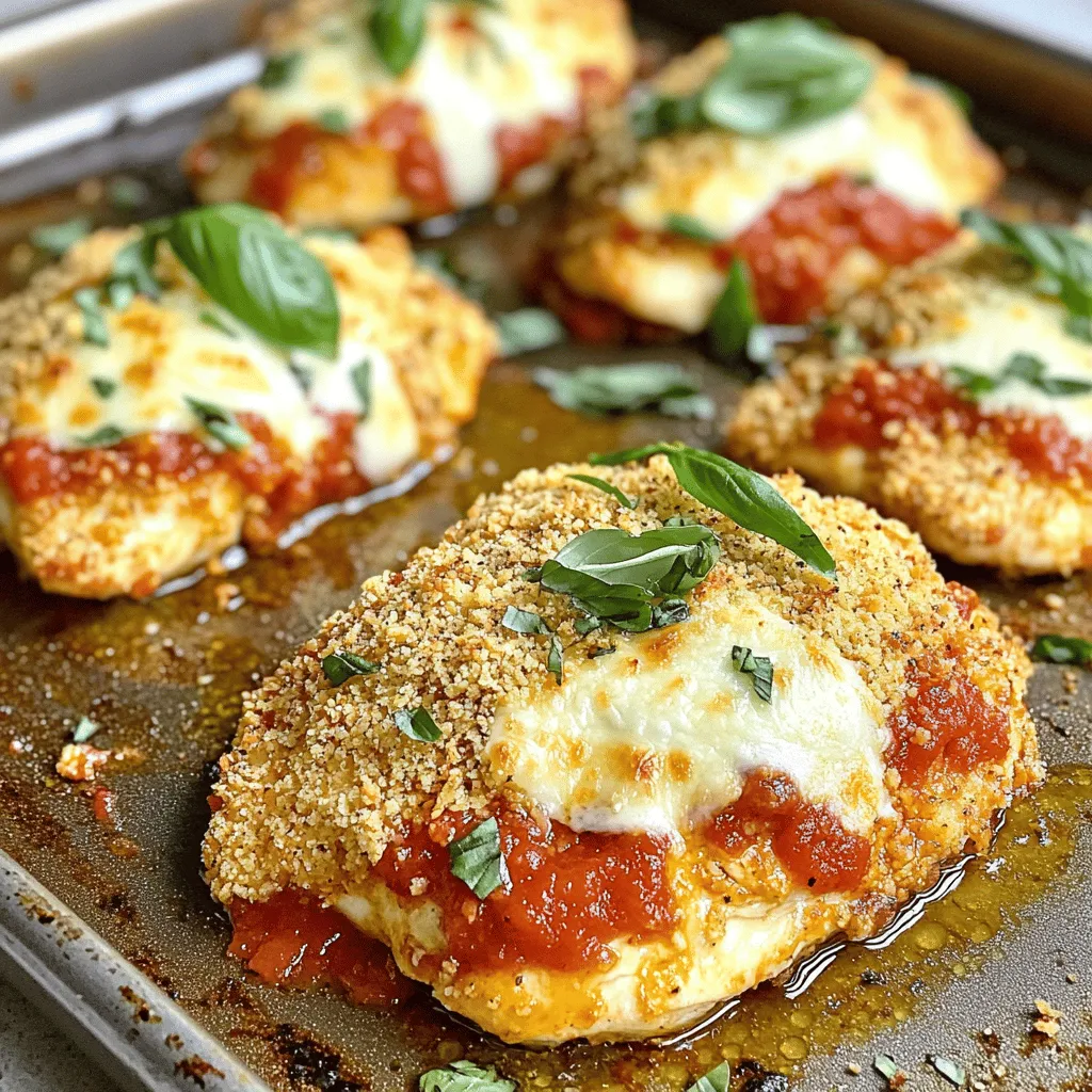 Baked Chicken Parmesan Crispy and Flavorful Delight