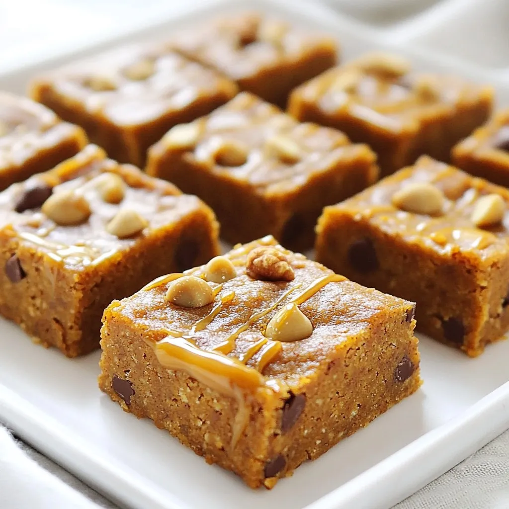 No Bake Vegan Pumpkin Protein Bars for Healthy Snacking