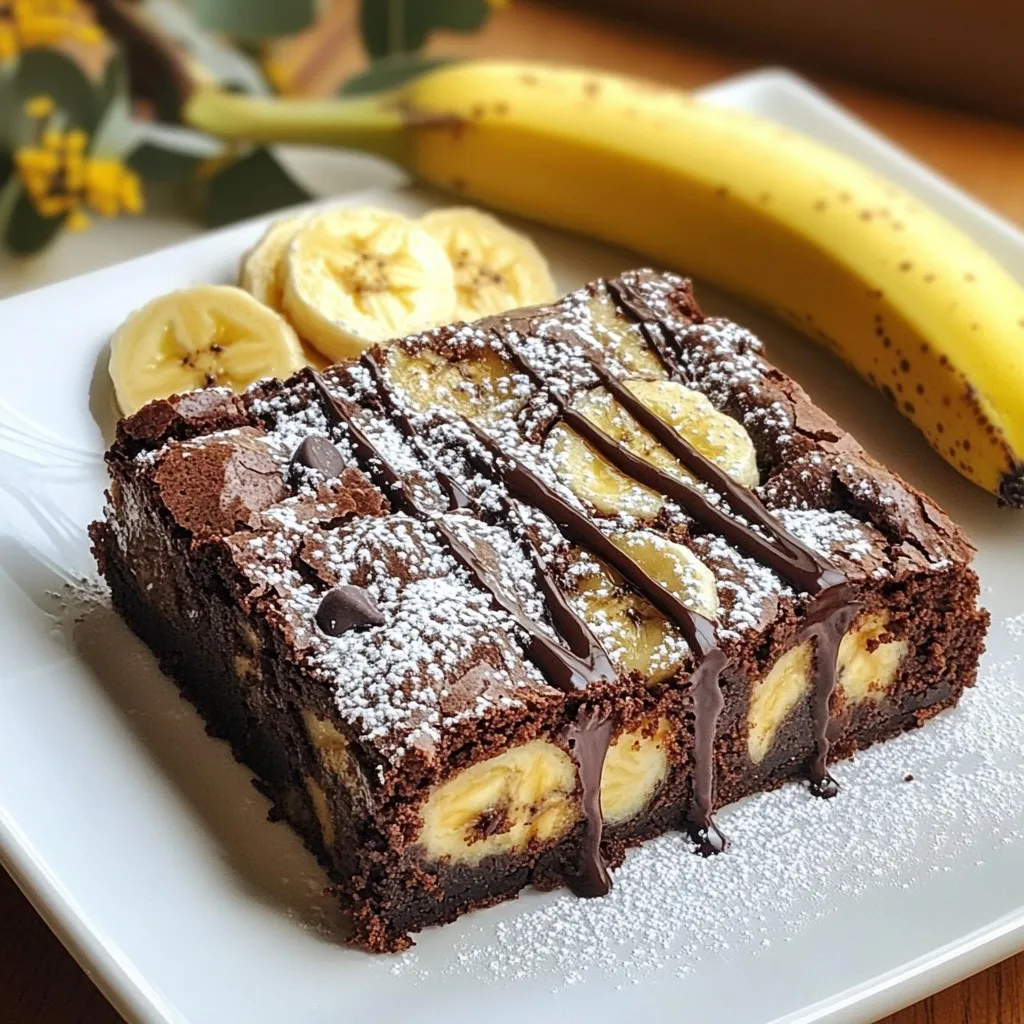 Ingredient Banana Brownies Simple and Tasty Treat