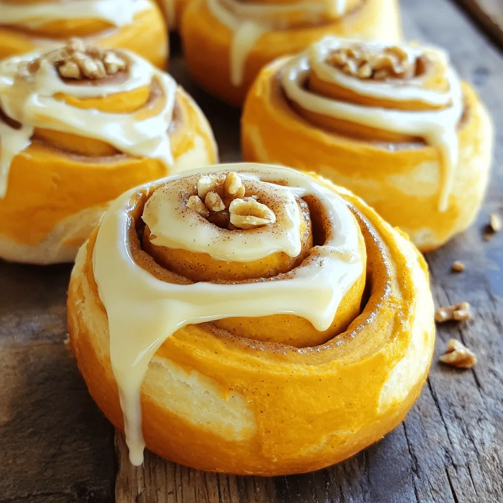 Pumpkin Cinnamon Rolls Easy and Flavorful Recipe