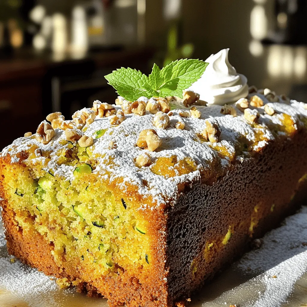 Easy Zucchini Cake Simple and Delicious Recipe