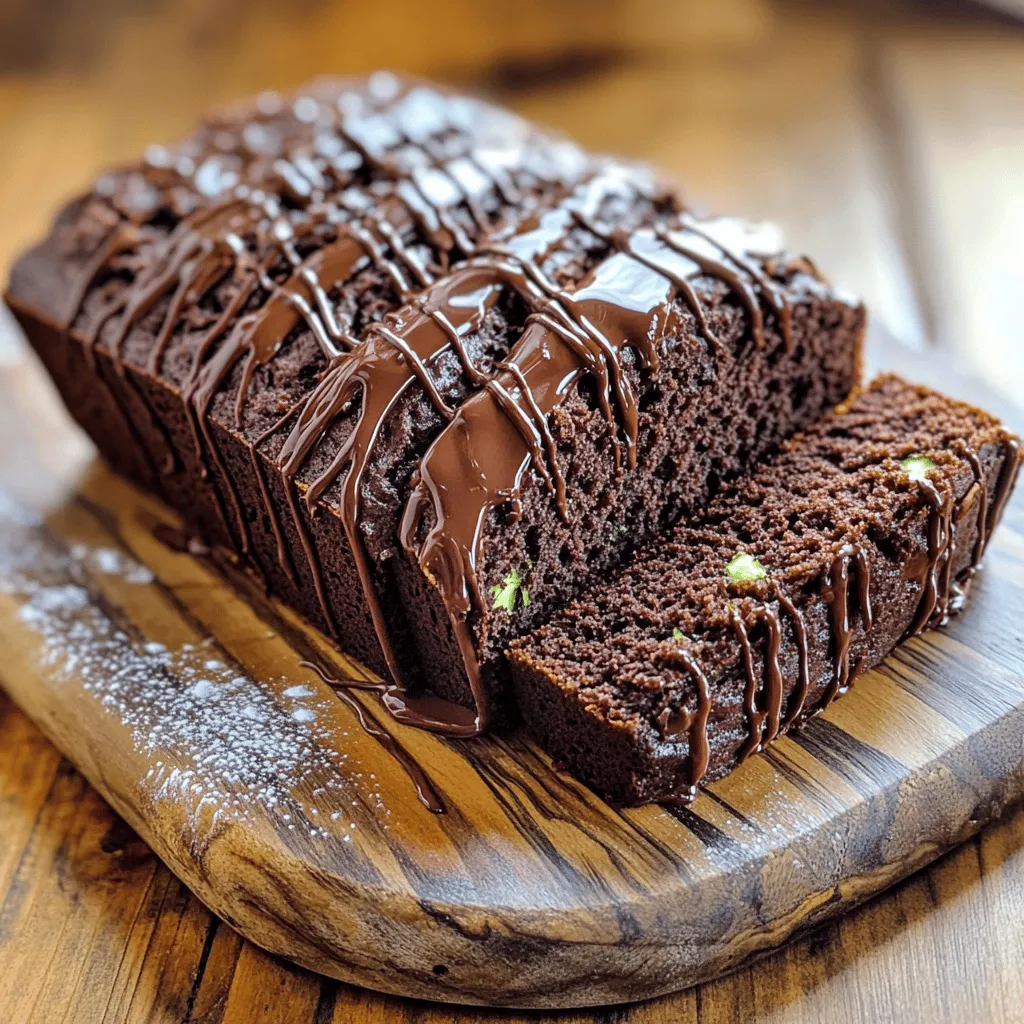 Super Moist Chocolate Zucchini Bread Simple Delight