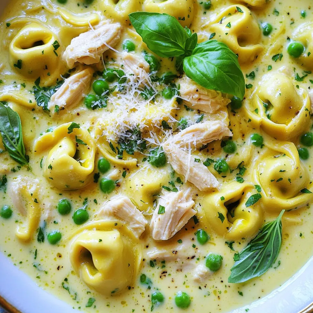 Instant Pot Creamy Chicken Tortellini Delightful Meal