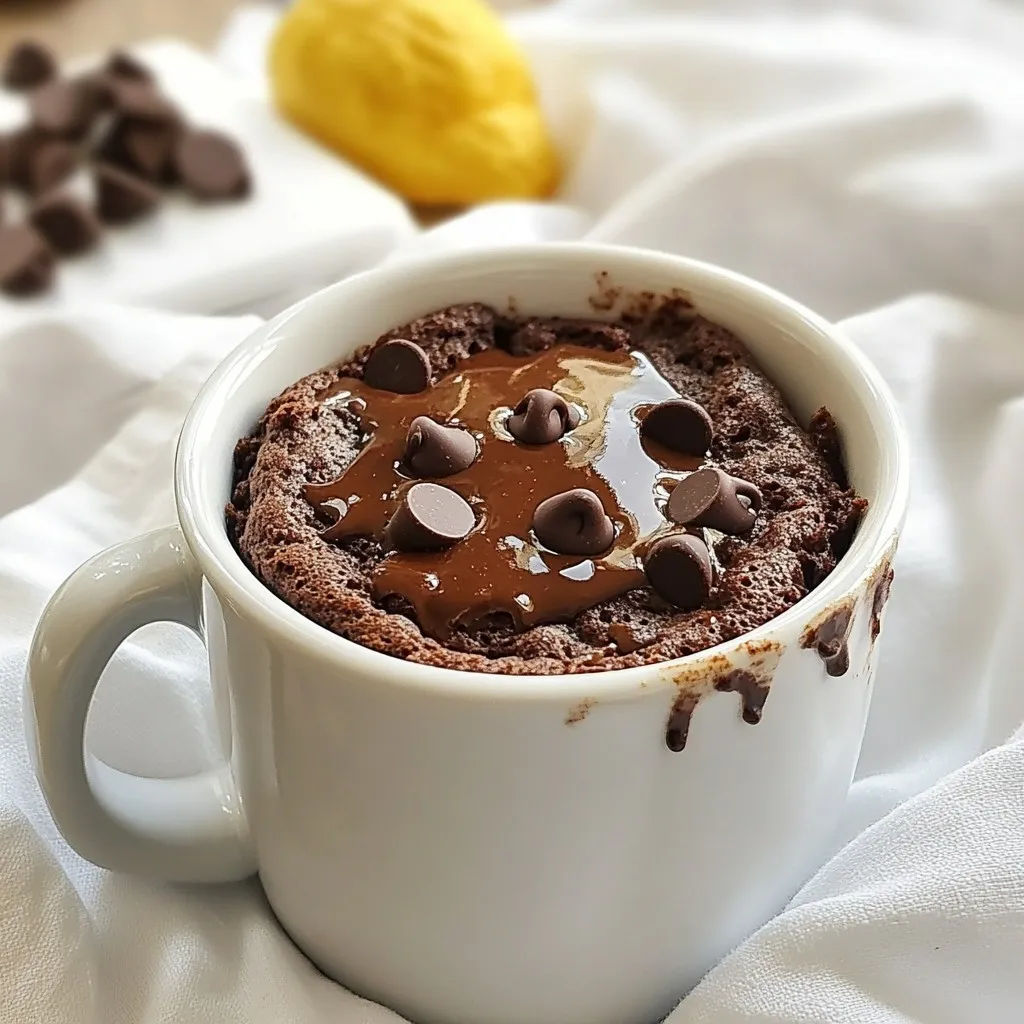 One-Minute Microwave Brownie Simple and Tasty Treat