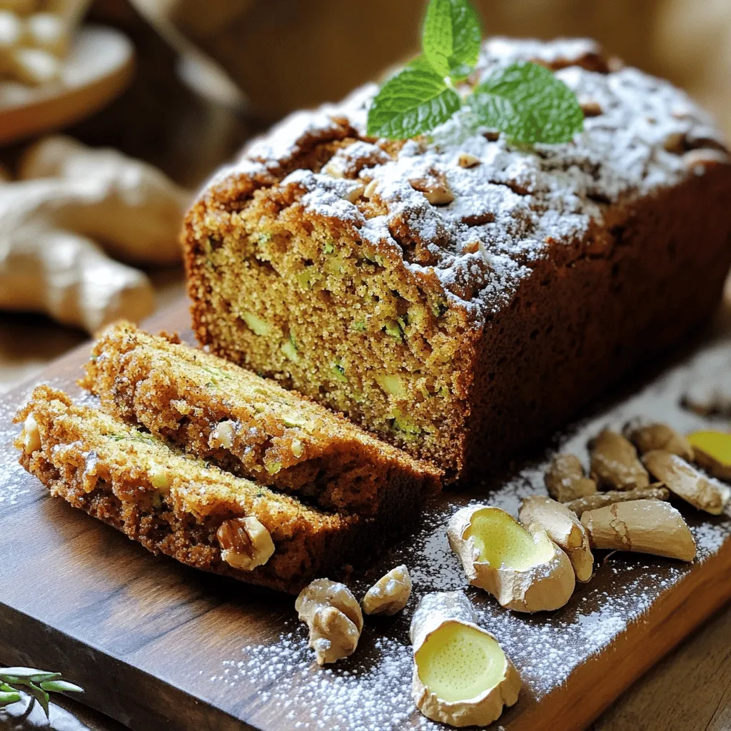 Zucchini Gingerbread Moist and Flavorful Recipe