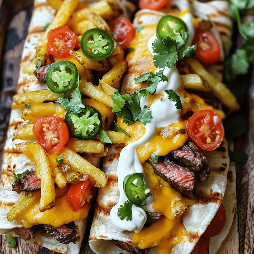 Steak &#038; Cheese Dirty Fry Burritos Tasty and Simple Meal