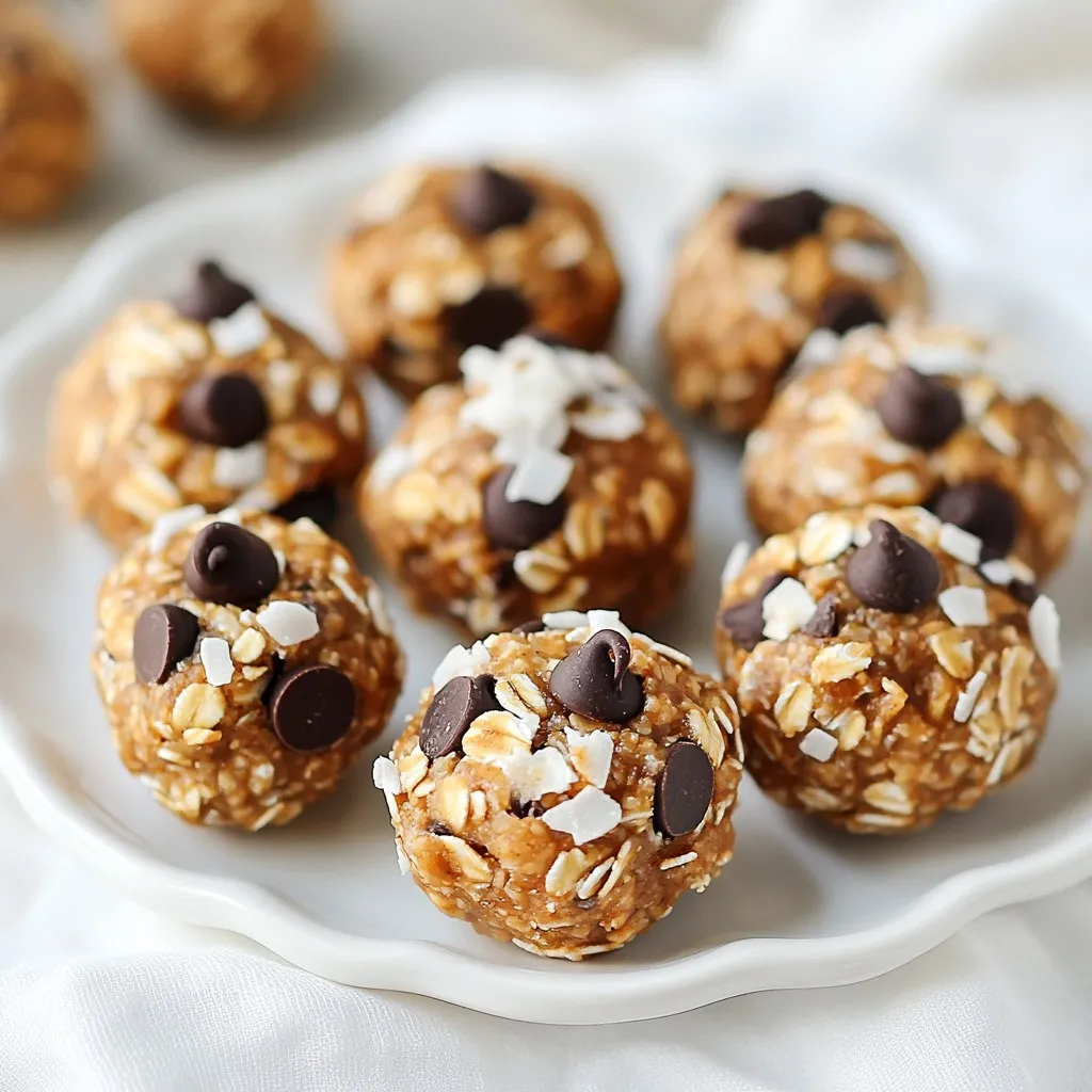 Oatmeal Peanut Butter Energy Bites Easy and Tasty Recipe
