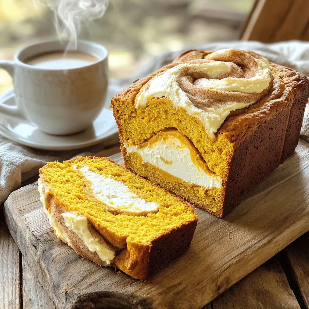 Joanna Gaines Pumpkin Cream Cheese Bread Delight
