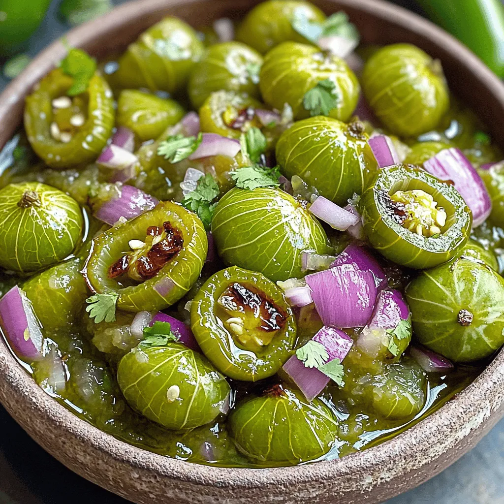 Easy Roasted Tomatillo Salsa Flavorful and Fresh Dip