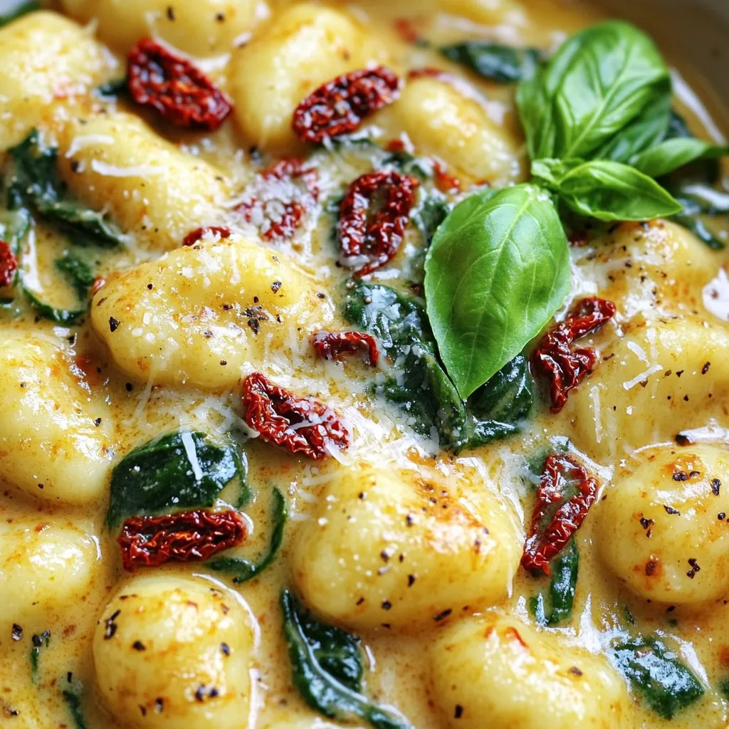 Minute Sun-Dried Tomato Gnocchi Flavorful and Easy Meal