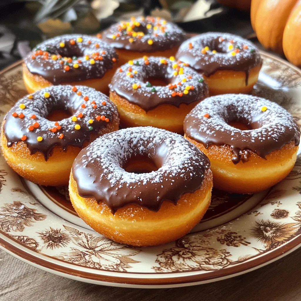 Gluten-Free Pumpkin Donuts Flavorful Fall Treat