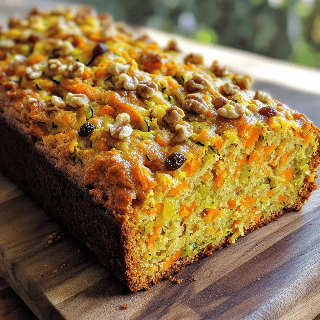 Carrot Zucchini Bread Moist and Flavorful Treat