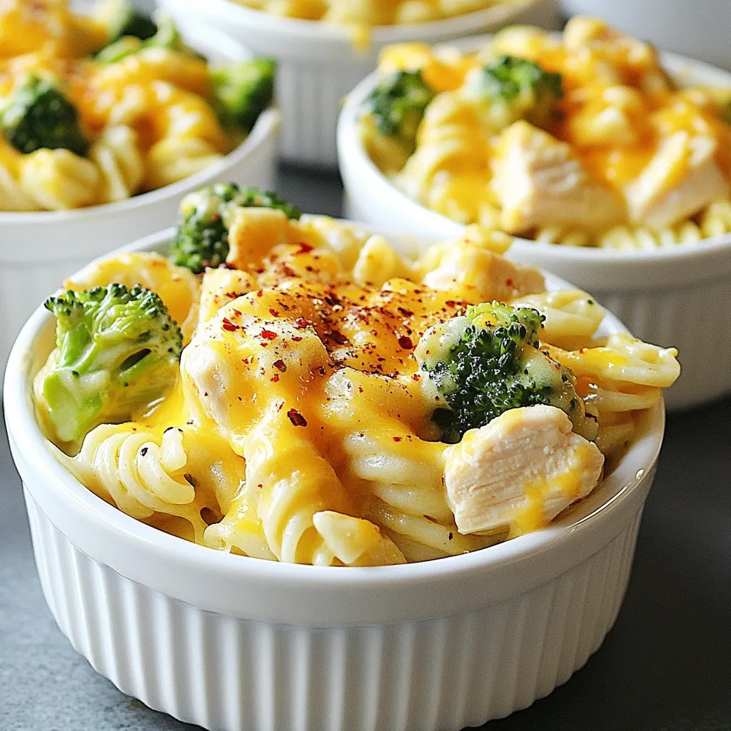 One Pan Cheesy Chicken Broccoli Pasta Delight