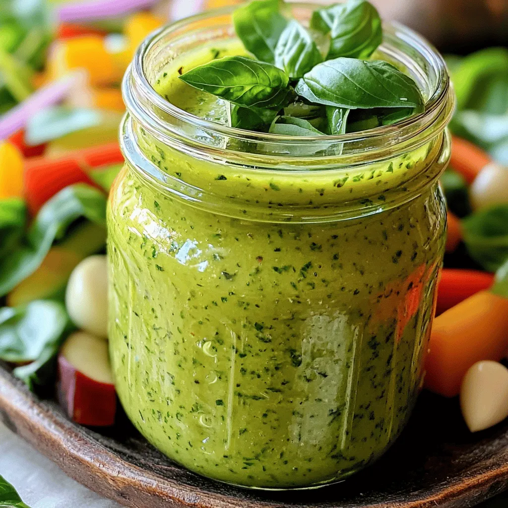 Basil Vinaigrette Simple and Flavorful Dressing Recipe
