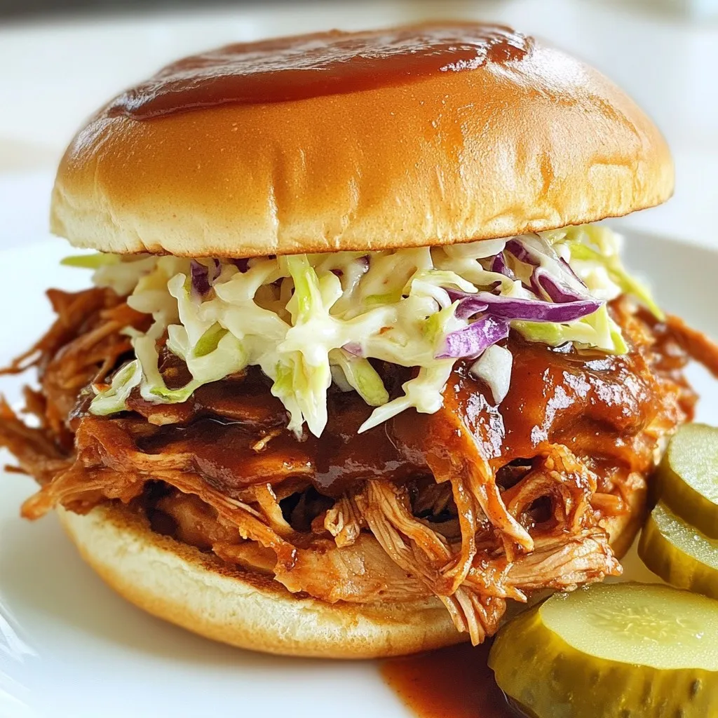 Crockpot BBQ Pulled Chicken Simple and Flavorful Meal