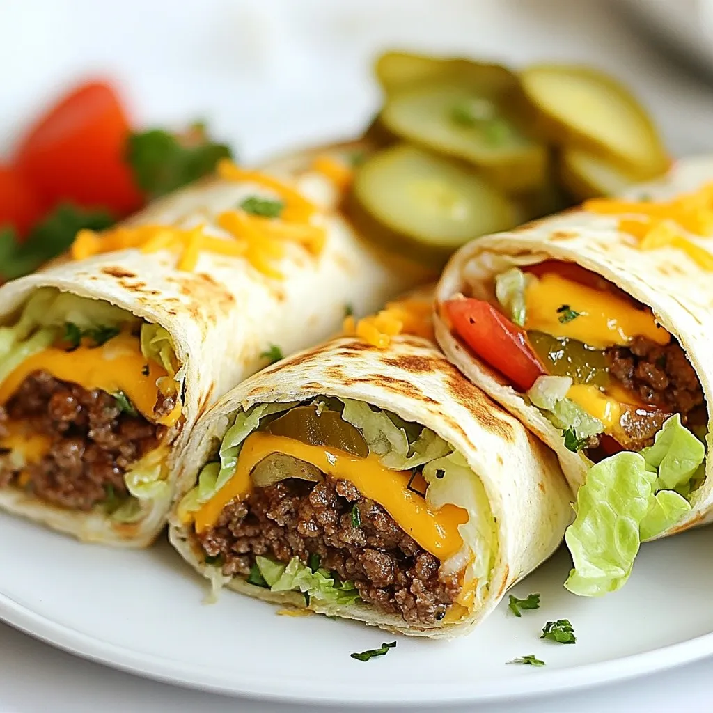 Big Mac Wraps That Deliver a Tasty Twist