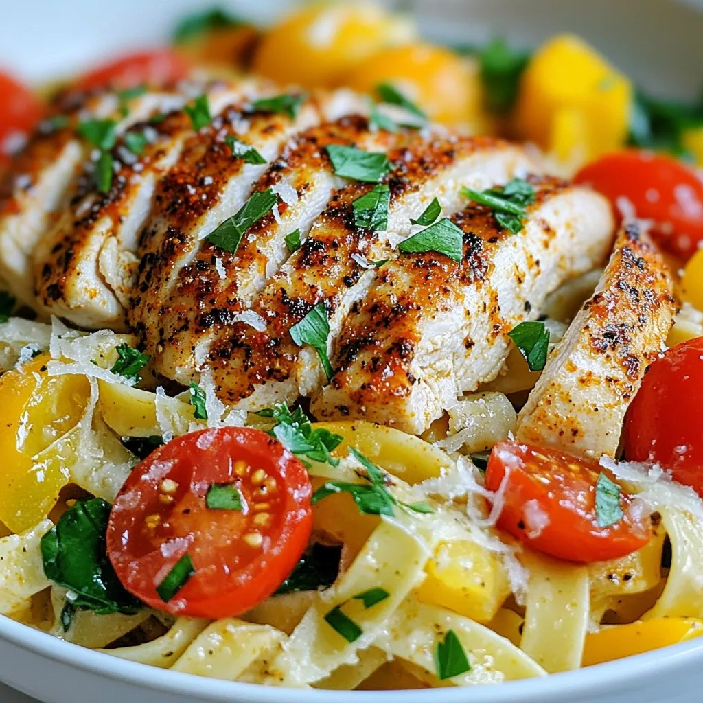 Ingredient Cajun Chicken Pasta Flavorful and Easy Recipe