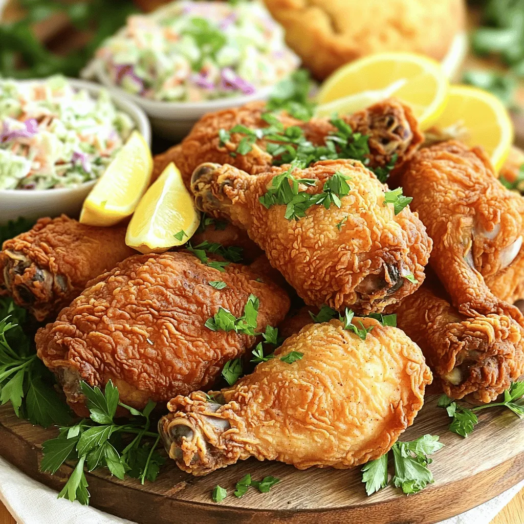 Southern Fried Chicken Crispy and Flavorful Delight