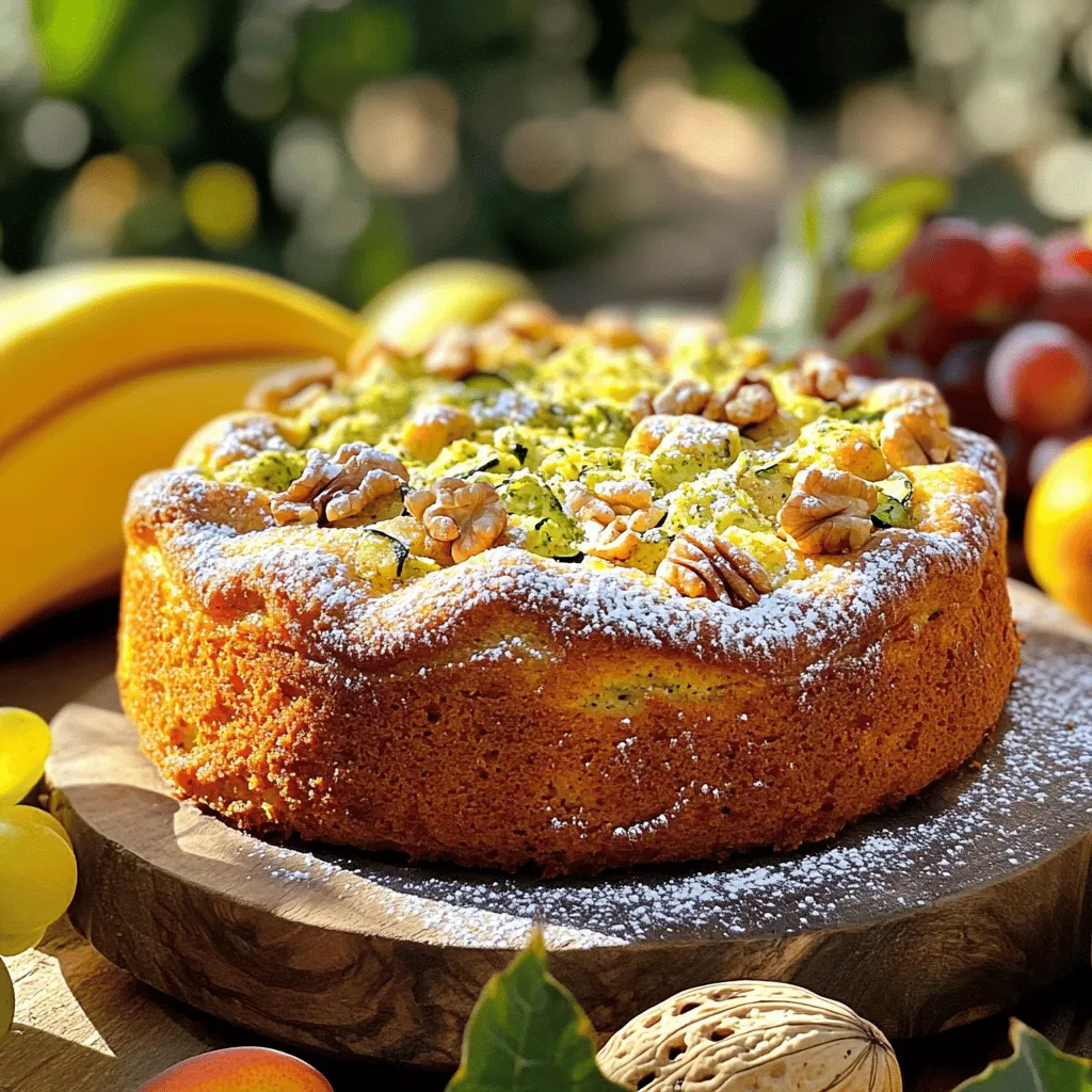 Zucchini Picnic Cake Delightful and Simple Recipe