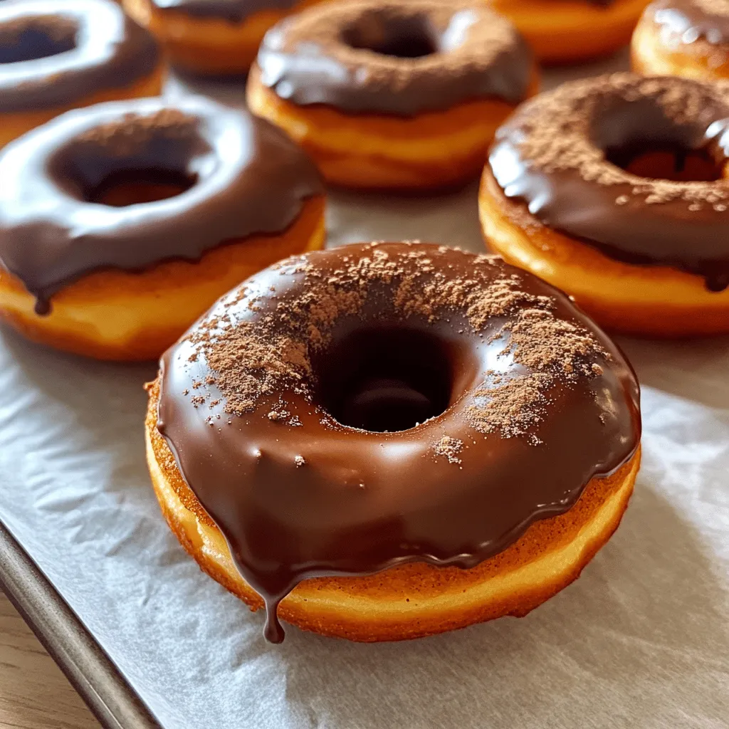 Chocolate Dipped Pumpkin Spice Donuts Irresistibly Tasty