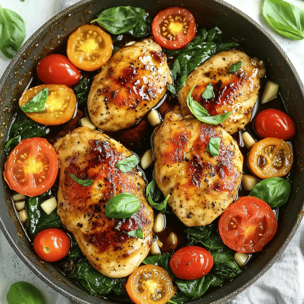 Easy One-Pan Balsamic Chicken Simple and Delicious Meal
