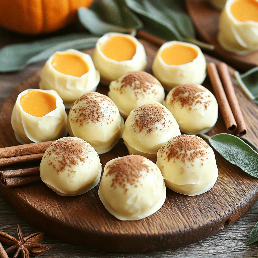 Pumpkin Cheesecake Truffles Delightful No-Bake Treat