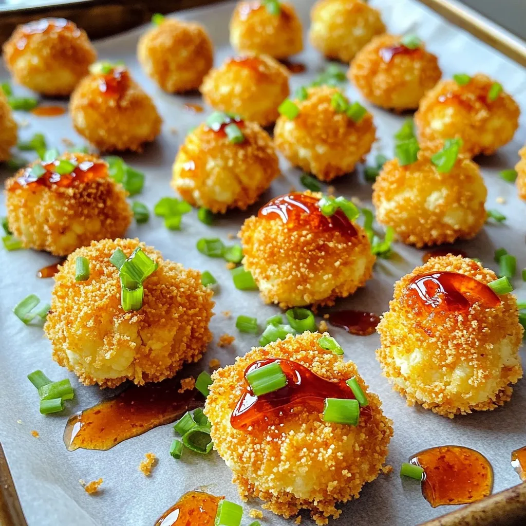 Honey Sriracha Cauliflower Bites Tasty and Crispy Snack