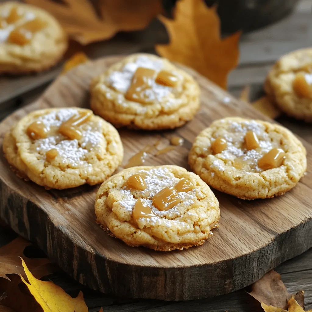 Caramel Apple Cider Cookies Tasty Fall Dessert Recipe
