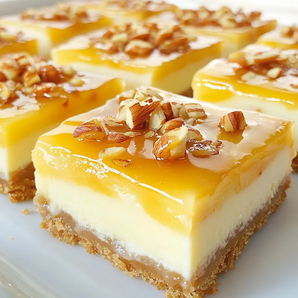 Caramel Apple Cheesecake Bars Irresistible Dessert Recipe