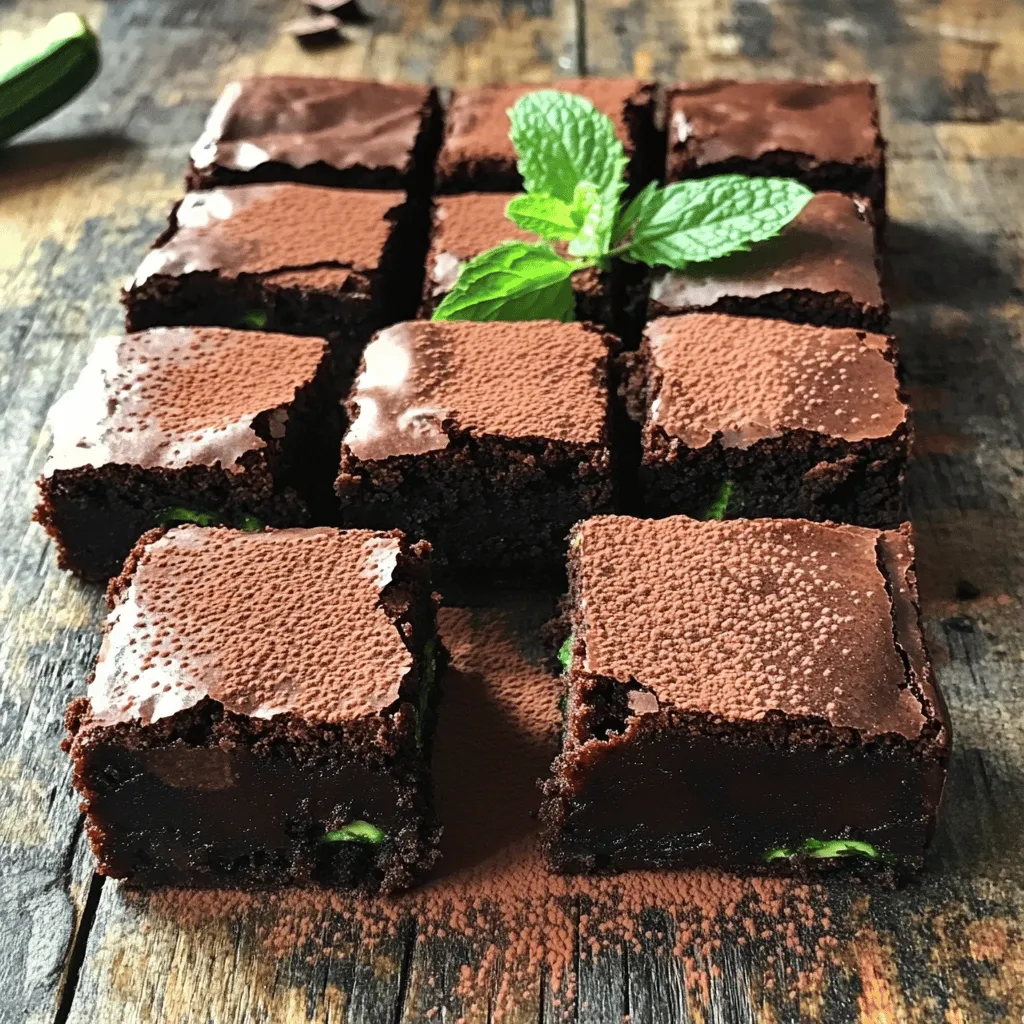 Healthy Zucchini Brownies Simple and Delicious Recipe