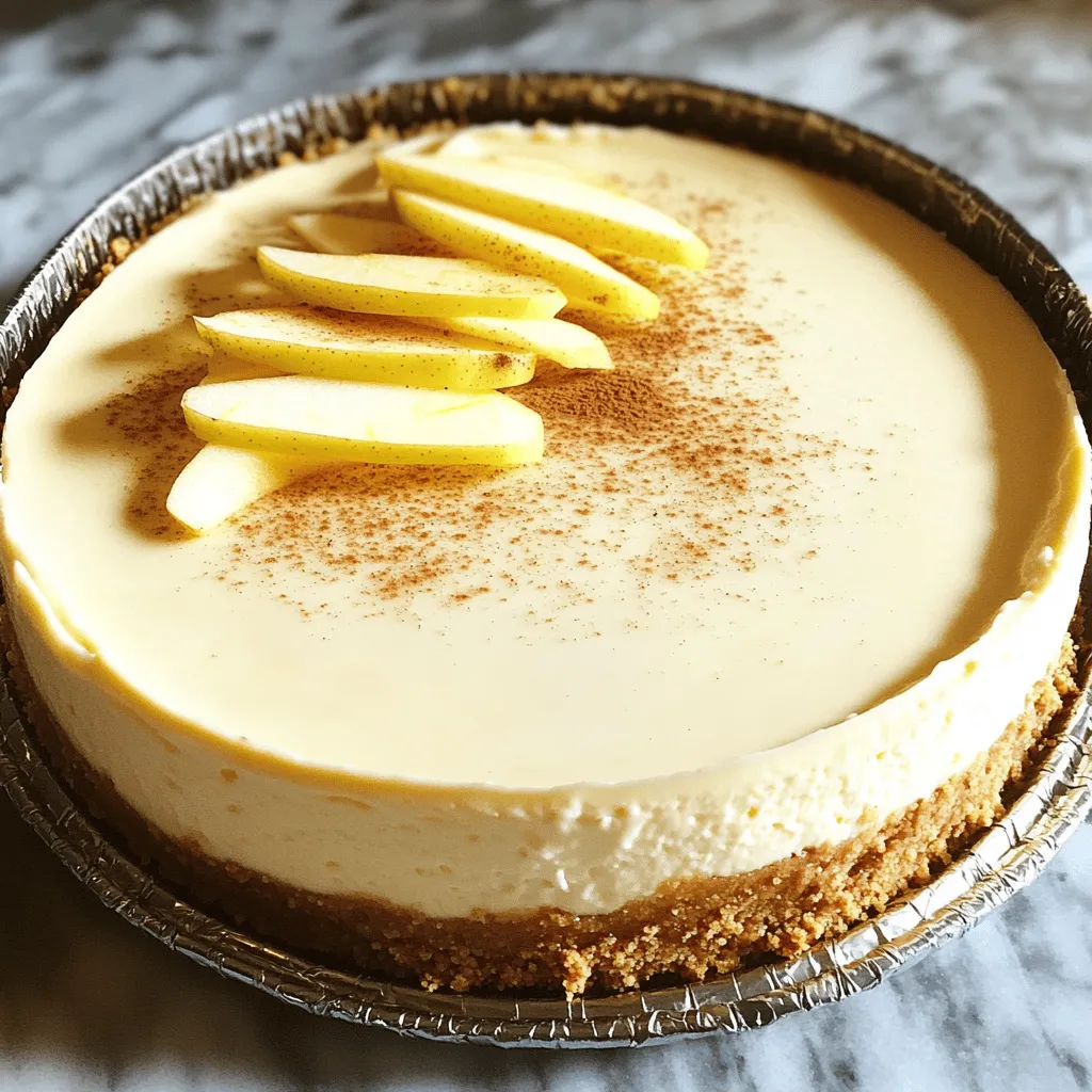 Apple Cider Cheesecake Rich and Flavorful Delight