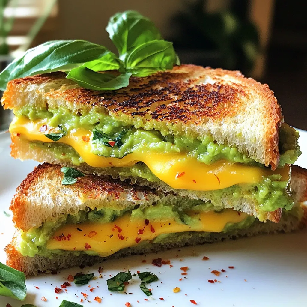 Avocado Grilled Cheese Simple and Tasty Delight