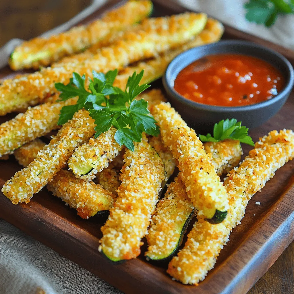 Zucchini Fries Crispy and Flavorful Snack Recipe