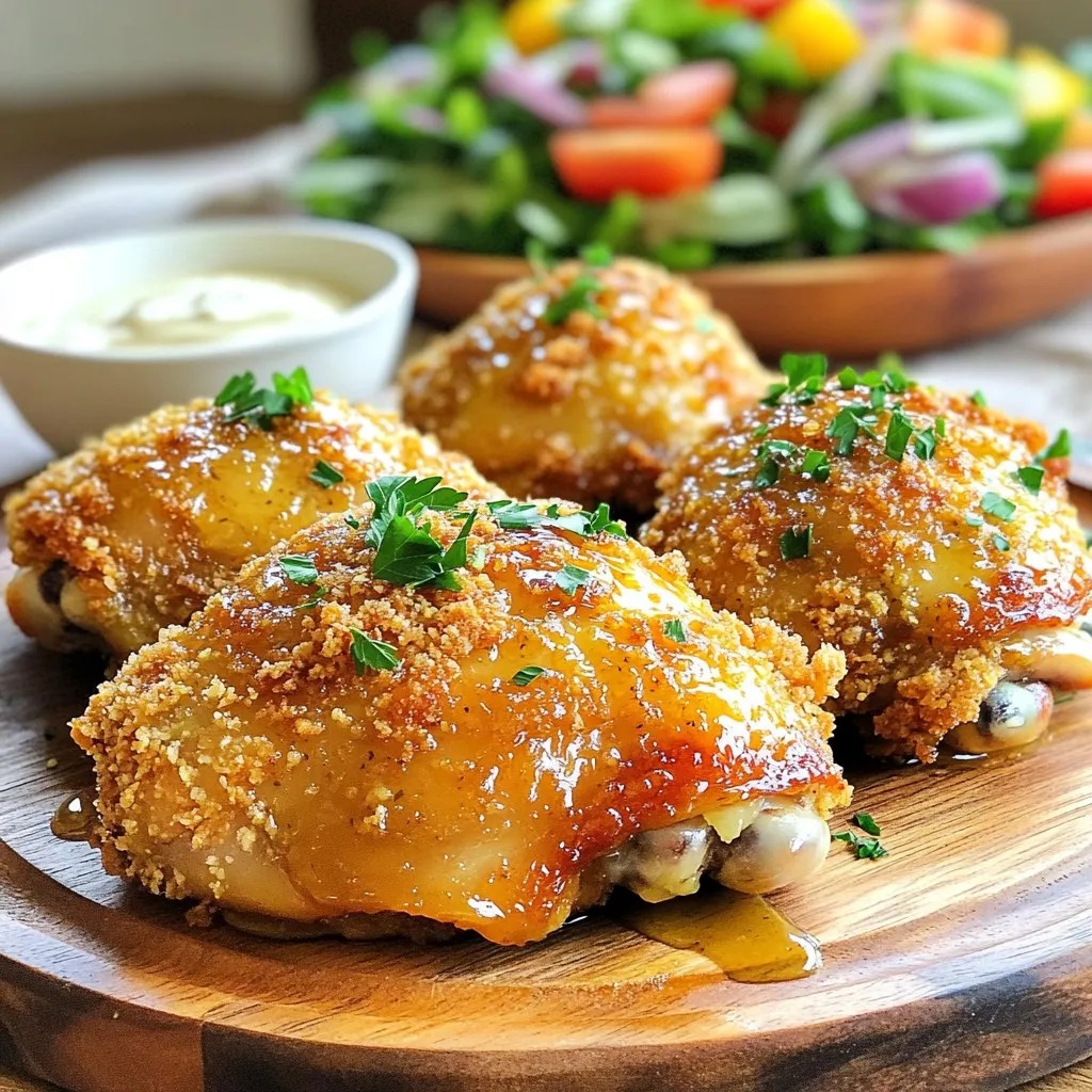Crispy Honey Mustard Chicken in the Air Fryer Recipe