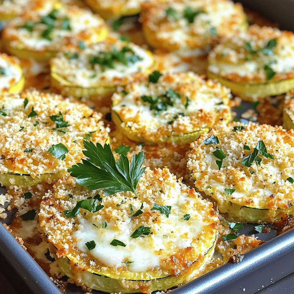 Baked Parmesan Zucchini Tasty and Easy Side Dish