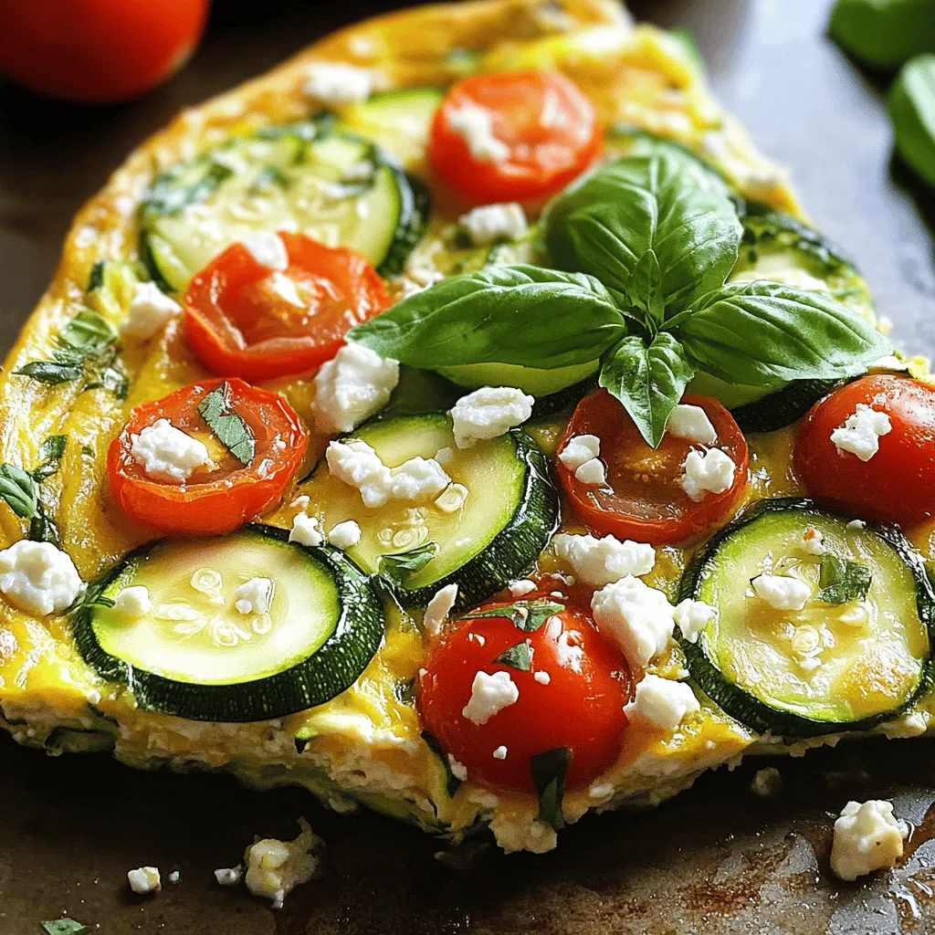 Fresh Zucchini Frittata Quick and Simple Recipe