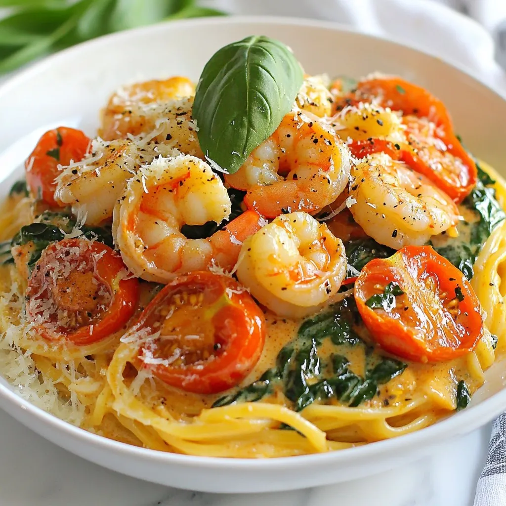 Creamy Tuscan Shrimp Savory and Rich Flavor Dish