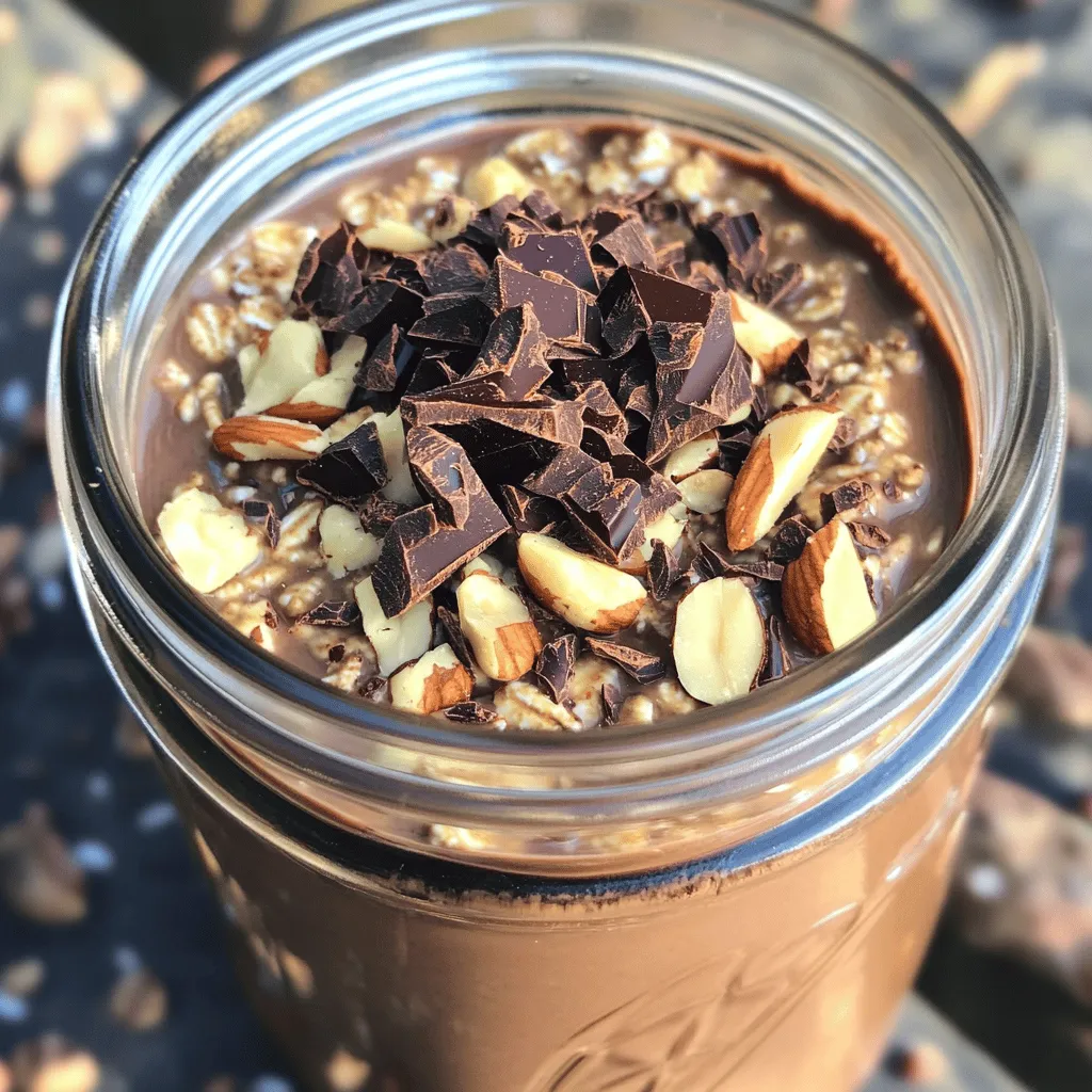 Mocha Protein Overnight Oats Energizing Breakfast Delight