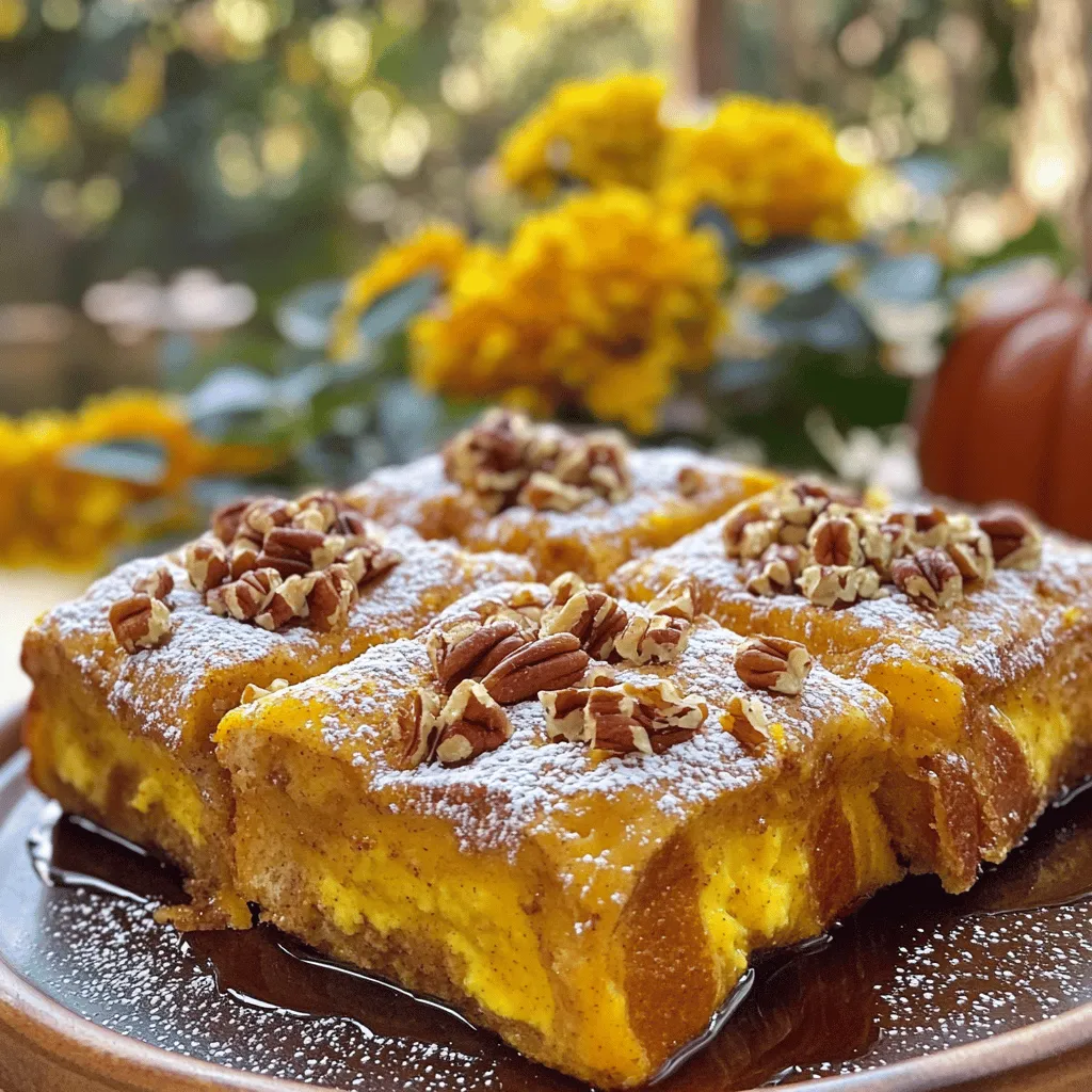 Pumpkin Spice French Toast Casserole Easy and Tasty