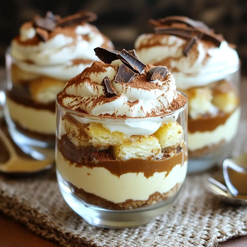 Minute Eggless Tiramisu Cups Delightful Dessert Treat