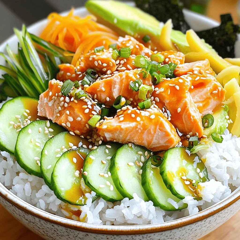 Minute TikTok Salmon Rice Bowl Quick and Easy Recipe