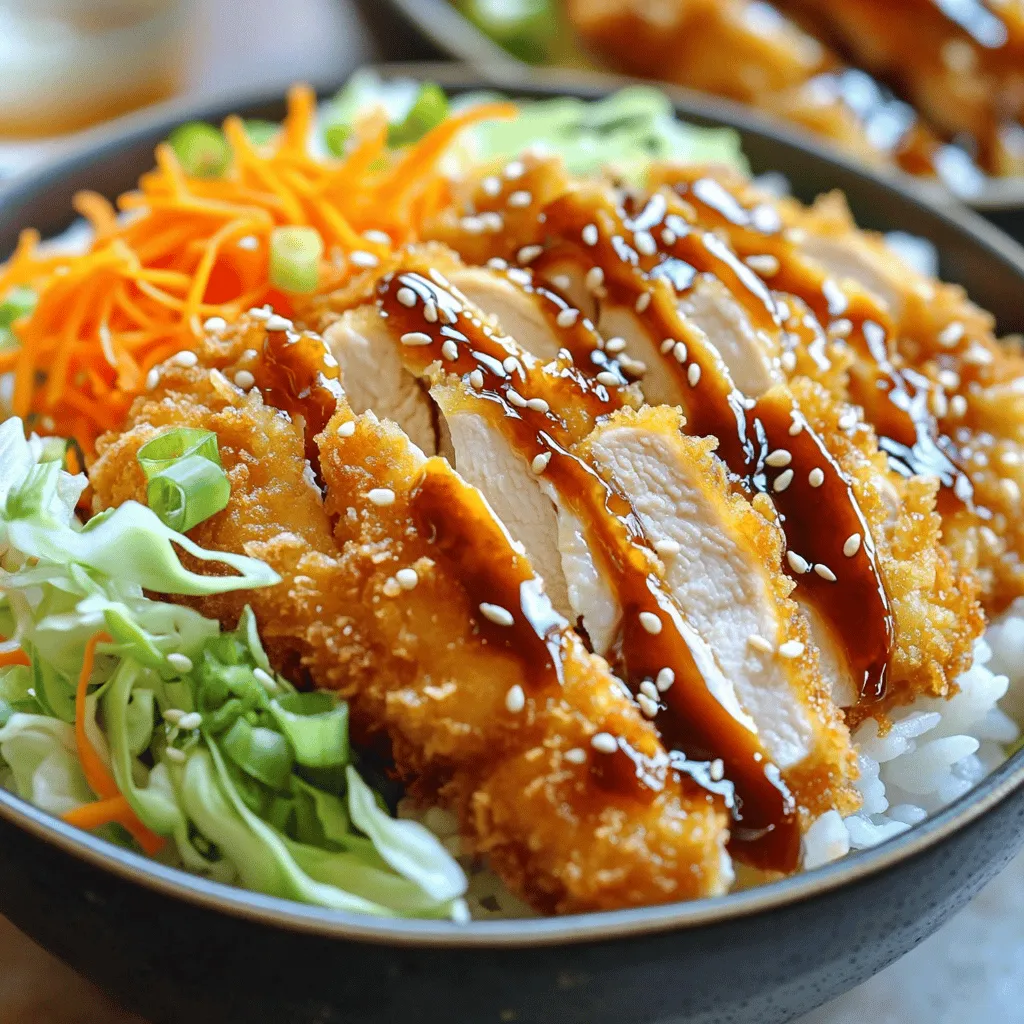Japanese Katsu Bowls Tasty and Easy Comfort Food