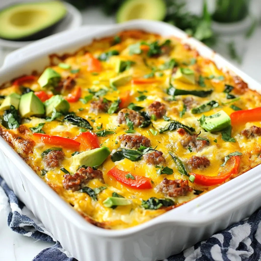 Make-Ahead Breakfast Casserole Easy Family Delight