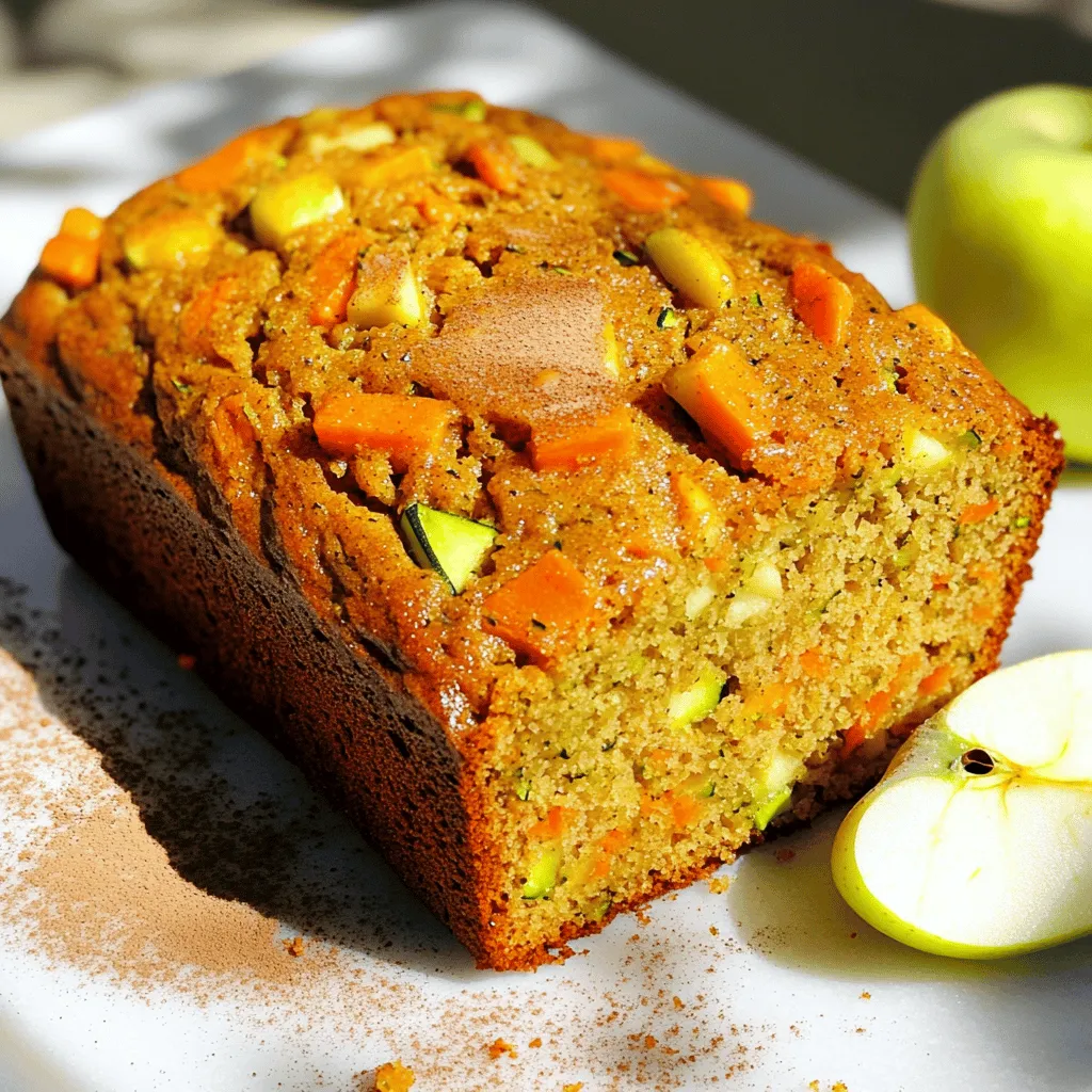 Carrot Apple Zucchini Bread Delightful and Easy Recipe