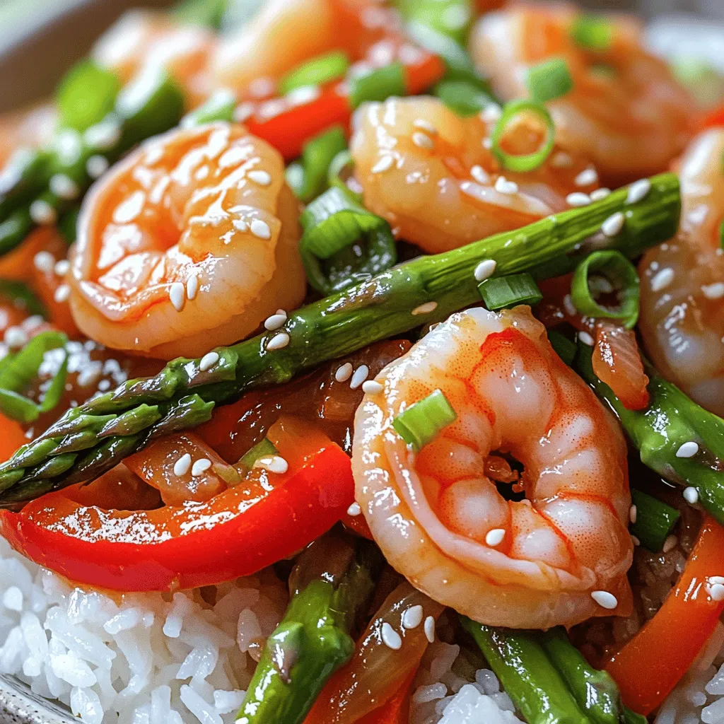 Savory Shrimp and Asparagus Stir-Fry Recipe