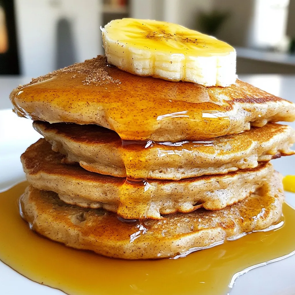 Blender Banana Oat Pancakes Gluten-Free Delight