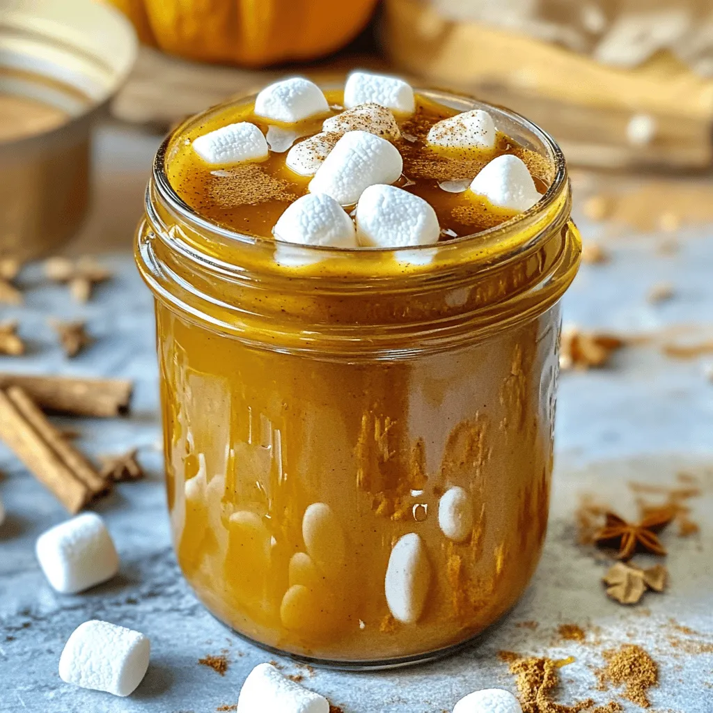 Pumpkin Marshmallow Coffee Syrup Simple and Sweet Recipe