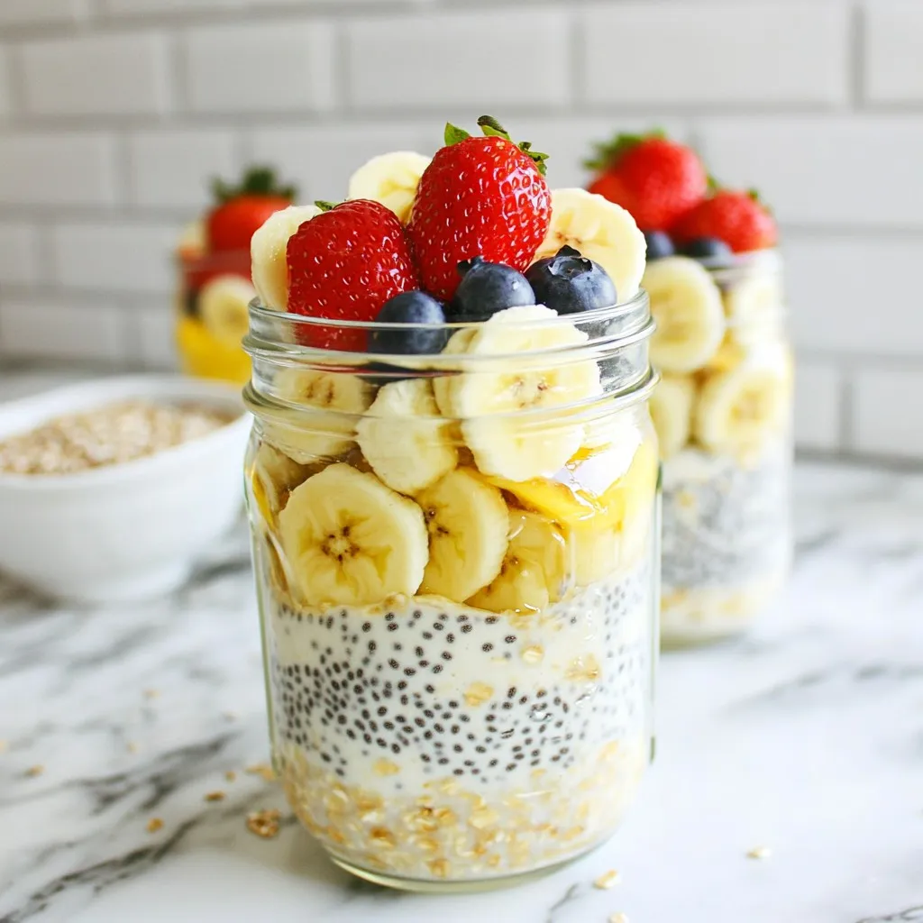 High Protein Overnight Oats Healthy and Simple Recipe