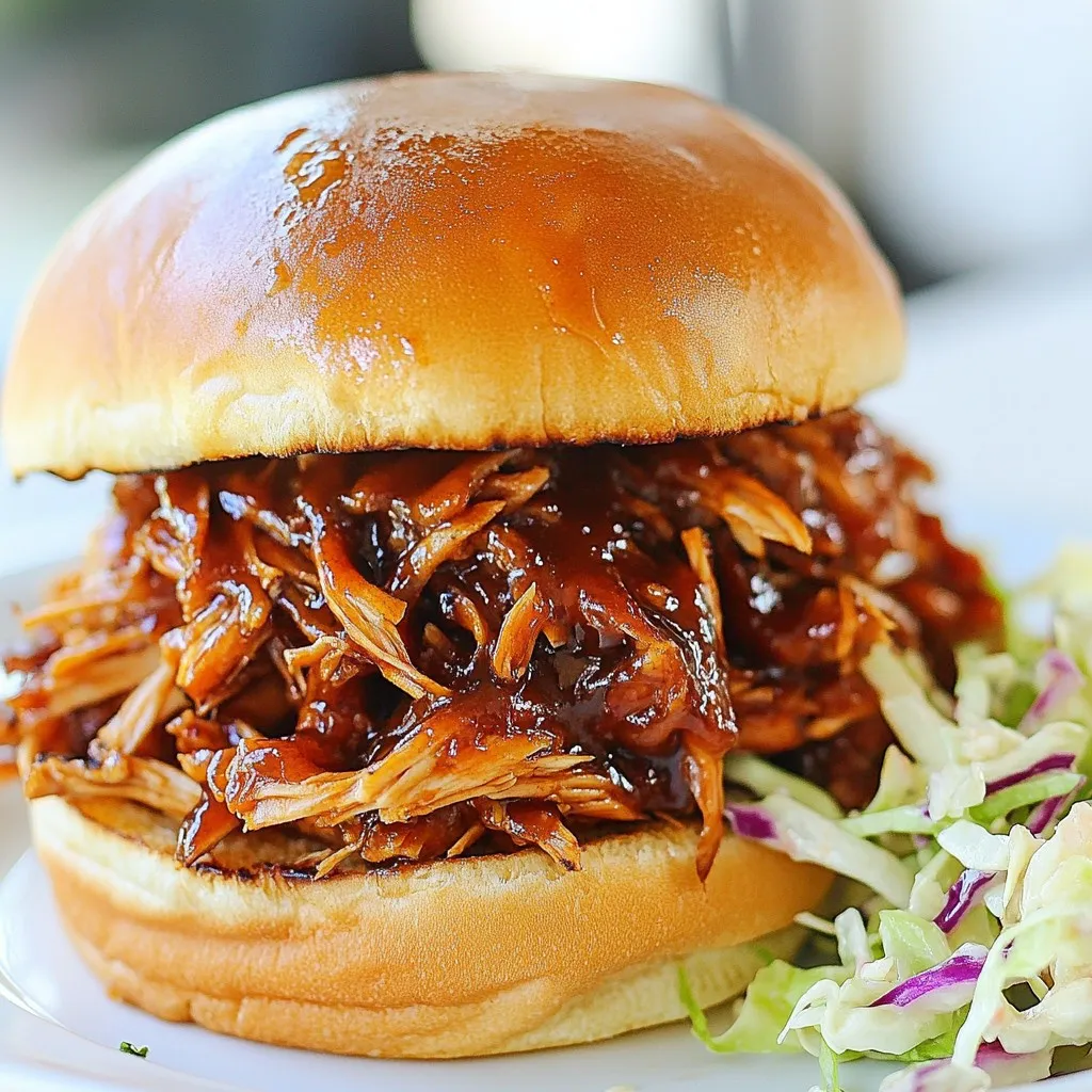 Crockpot BBQ Pulled Chicken Flavorful and Easy Meal